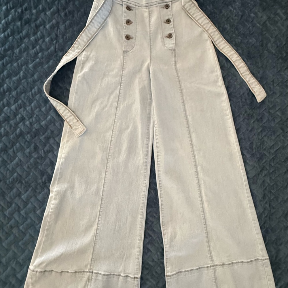 VENUS High Rise Light Blue Jeans with Tie Belt - Picture 10 of 11